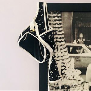 Wildfox Blk Moon& Star Bikini Top+Bottom SizeSmall